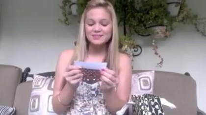 Olivia Holt facebook video january 2012 02706