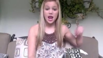 Olivia Holt facebook video january 2012 02760