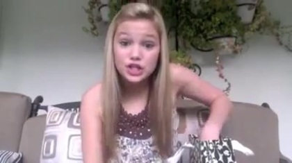 Olivia Holt facebook video january 2012 02774