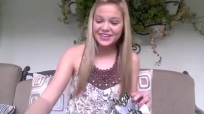Olivia Holt facebook video january 2012 03151