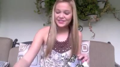 Olivia Holt facebook video january 2012 03153