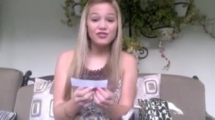 Olivia Holt facebook video january 2012 02924 Olivia Holt facebook video january 2012 02924