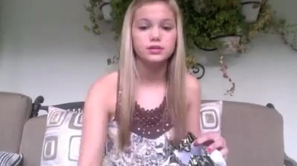 Olivia Holt facebook video january 2012 02960