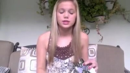 Olivia Holt facebook video january 2012 02966