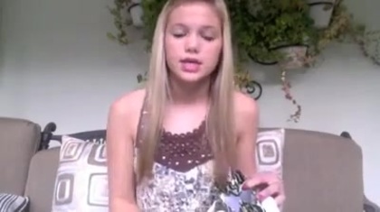 Olivia Holt facebook video january 2012 02968
