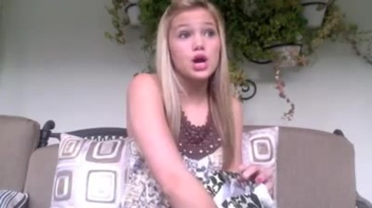 Olivia Holt facebook video january 2012 03229