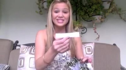 Olivia Holt facebook video january 2012 03697