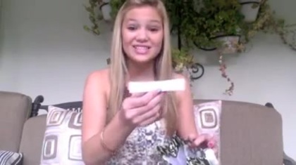 Olivia Holt facebook video january 2012 03698