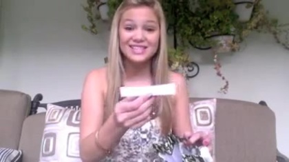 Olivia Holt facebook video january 2012 03700