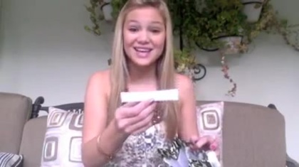 Olivia Holt facebook video january 2012 03701