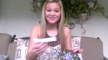 Olivia Holt facebook video january 2012 03710