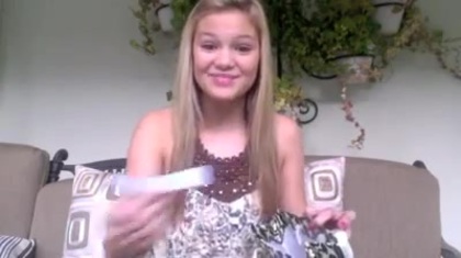 Olivia Holt facebook video january 2012 03711