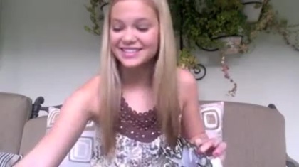 Olivia Holt facebook video january 2012 03729