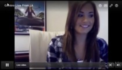 Demi - Lovato - Live - Chat (10) - Demilush - Live Chat on Cambio Part oo1