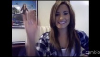 Demi - Lovato - Live - Chat (1930) - Demilush - Live Chat on Cambio Part oo5