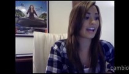 Demi - Lovato - Live - Chat (2410) - Demilush - Live Chat on Cambio Part oo6