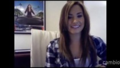 Demi - Lovato - Live - Chat (1945) - Demilush - Live Chat on Cambio Part oo5