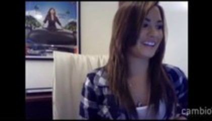 Demi - Lovato - Live - Chat (1976) - Demilush - Live Chat on Cambio Part oo5