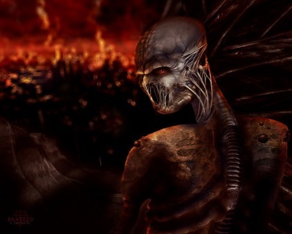 free-evil-skeleton-wallpaper_422_86138 - Wallpapers Scary