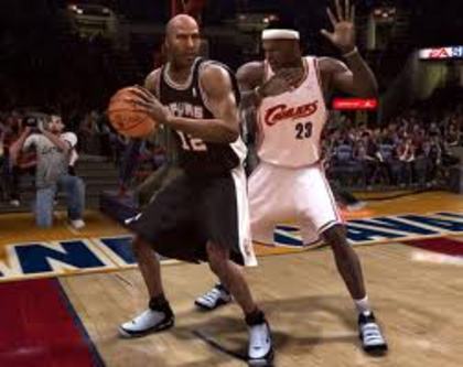 NBA Live 2008 - NBA Live 2008 Joc