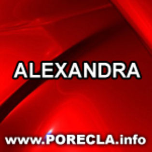 506-ALEXANDRA avatar cu nume part 2
