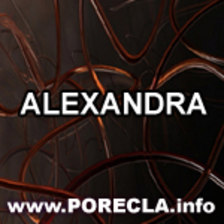 506-ALEXANDRA avatare cool cu numele meu