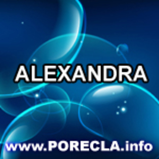 506-ALEXANDRA avatare cu nume 2 - ALEXANDRA