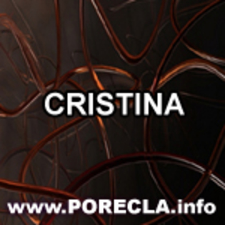 545-CRISTINA avatare cool cu numele meu