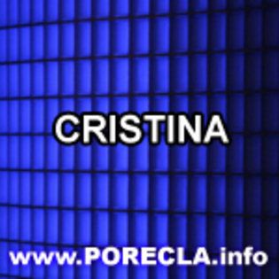 545-CRISTINA poze cu numele 