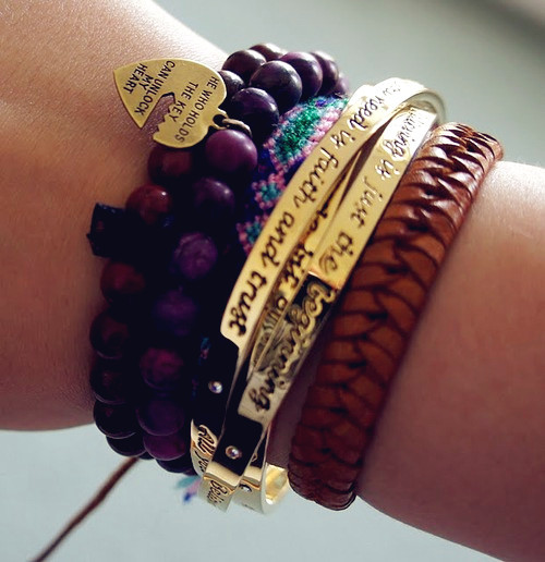 sumptuously metallic bracelets-f35546 - Just Friends