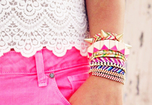 sweet colorful bracelets-f59717 - Just Friends
