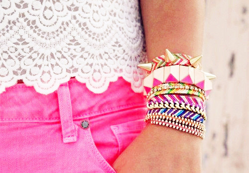 sweet colorful bracelets-f59717