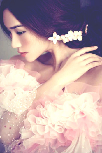 pink princess wedding dress-f33546 - Wedding