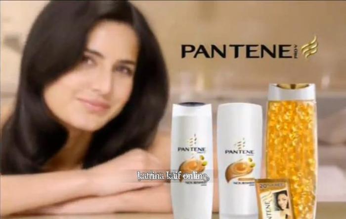10 - Katrina Kaif In Pantene Advert