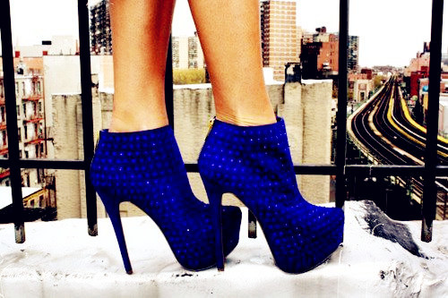 fabulous blue boots-f36370