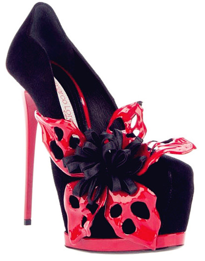 stunning red high heels-f19997 - Pantofi