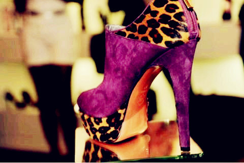 womens leopard print boots-f59267 - Pantofi