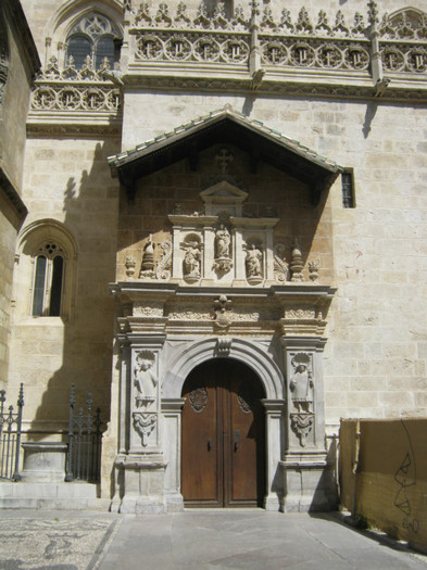Capela Catedralei din Granada; in care sunt inmormantati Isabela de Castillia si Fernando de Aragon
