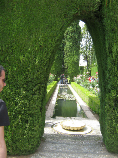 Alhambra - spre Generalife