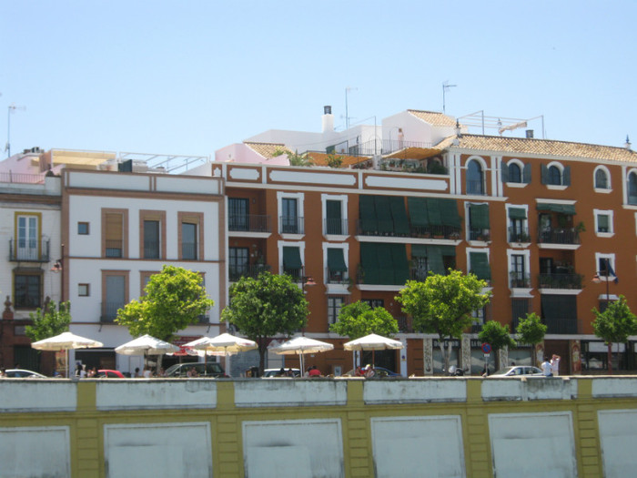 Sevilla vazuta de pe Guadalquivir