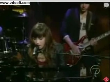 Demi Lovato-This is me(Live) with lyrics 05775 - Demilush - This is me - Live with Regis and Kelly Part o12