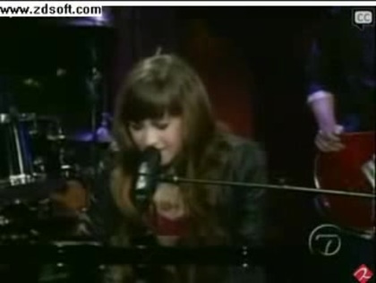 Demi Lovato-This is me(Live) with lyrics 06383 - Demilush - This is me - Live with Regis and Kelly Part o13