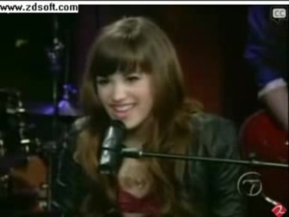 Demi Lovato-This is me(Live) with lyrics 07544 - Demilush - This is me - Live with Regis and Kelly Part o16