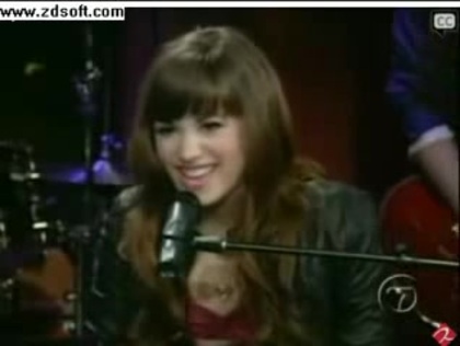 Demi Lovato-This is me(Live) with lyrics 07557 - Demilush - This is me - Live with Regis and Kelly Part o16