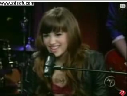 Demi Lovato-This is me(Live) with lyrics 07568 - Demilush - This is me - Live with Regis and Kelly Part o16