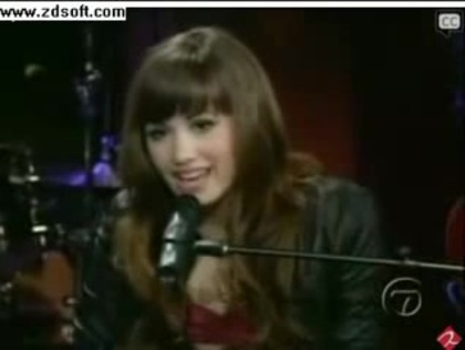 Demi Lovato-This is me(Live) with lyrics 07300 - Demilush - This is me - Live with Regis and Kelly Part o15