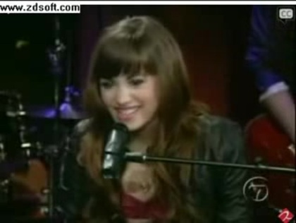 Demi Lovato-This is me(Live) with lyrics 07587 - Demilush - This is me - Live with Regis and Kelly Part o16