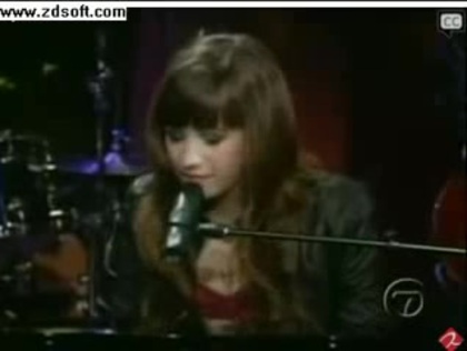 Demi Lovato-This is me(Live) with lyrics 06954 - Demilush - This is me - Live with Regis and Kelly Part o14