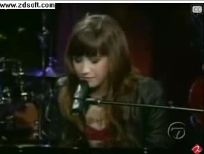 Demi Lovato-This is me(Live) with lyrics 06966 - Demilush - This is me - Live with Regis and Kelly Part o14