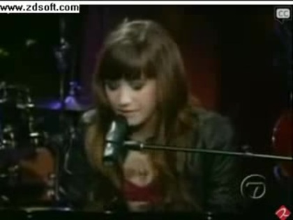 Demi Lovato-This is me(Live) with lyrics 06972 - Demilush - This is me - Live with Regis and Kelly Part o14